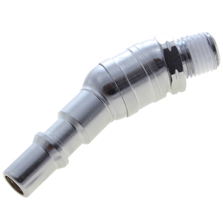 Free-Angle Plug, Free Angle, ISO 6150C, 1/4" Body Size, 1/4" Male NPT NFAP-N2M-C84